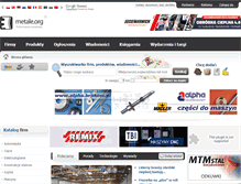 Tablet Screenshot of metale.org